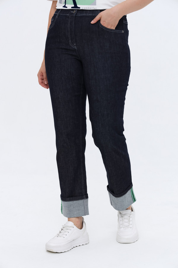 женские джинсы via appia, синие