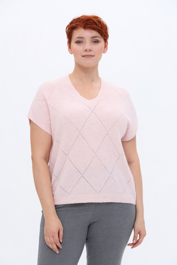 женский пуловер gerry weber, розовый