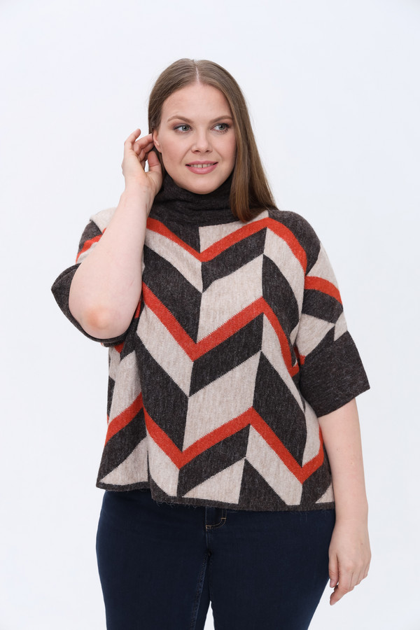 женский пуловер gerry weber, разноцветный