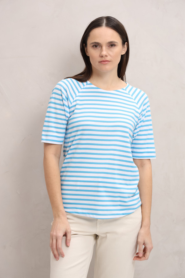 женская футболка bianca, разноцветная