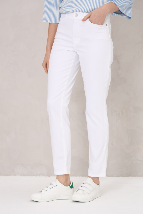 женские брюки marc cain, белые