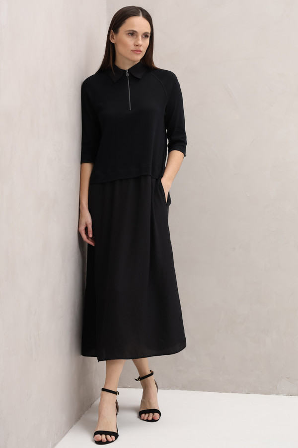 женское платье marc cain, черное
