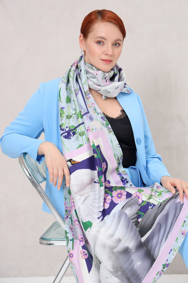 женский шарф marc cain, разноцветный