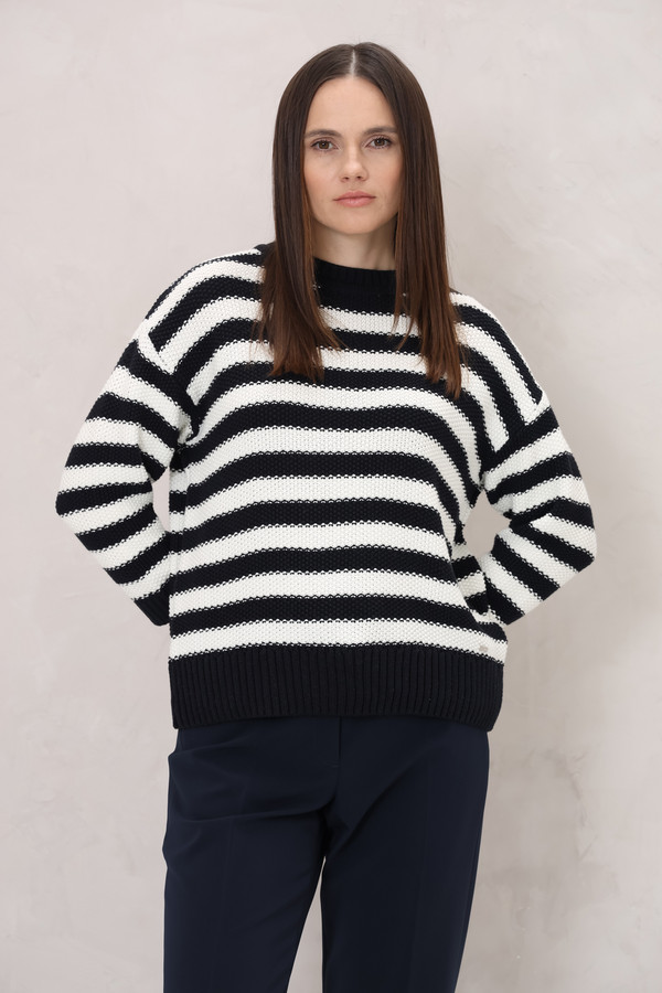 женский пуловер more and more, разноцветный