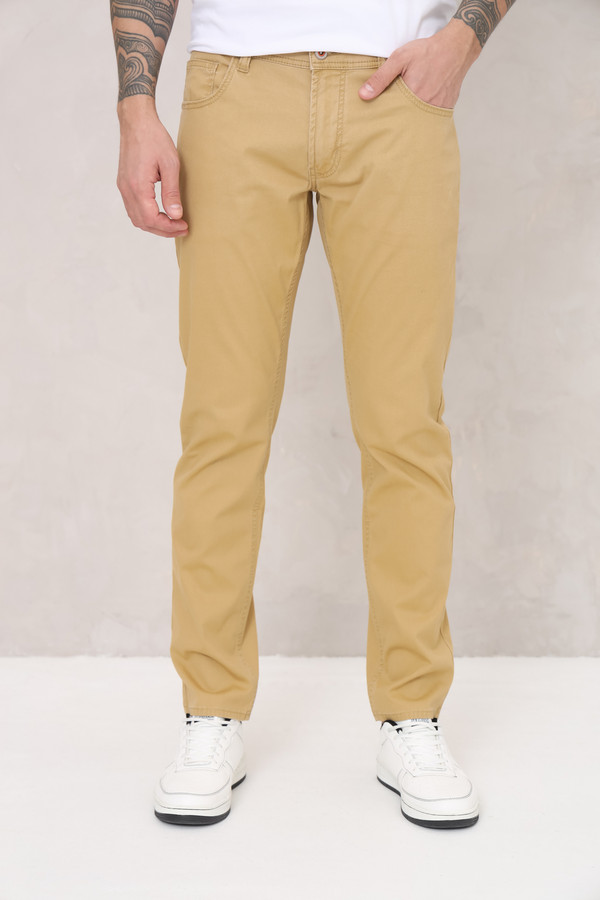 мужские брюки hattric, желтые