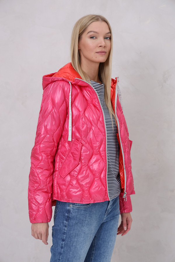 женская куртка frieda and freddies, розовая