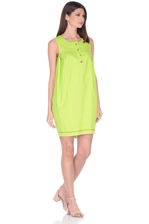 женское платье love vita, зеленое
