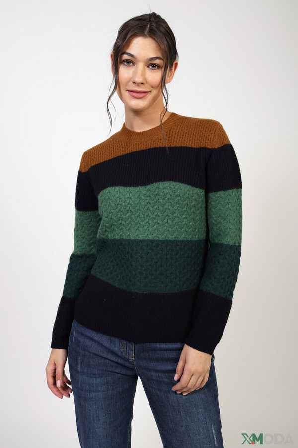 женский пуловер s.oliver, разноцветный
