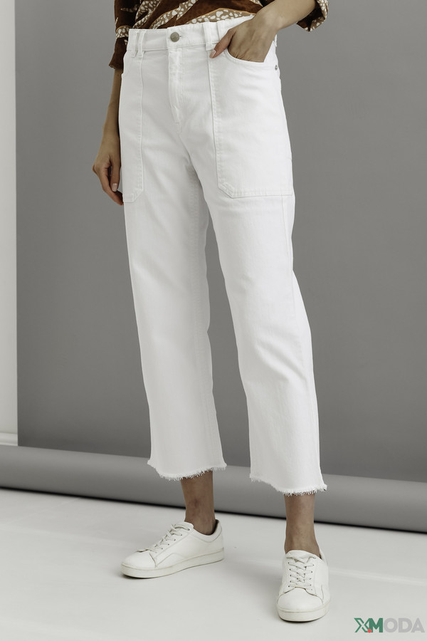 женские джинсы marc cain, белые
