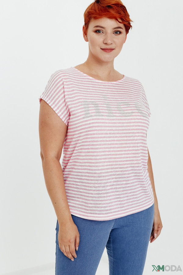 женская футболка via appia, разноцветная