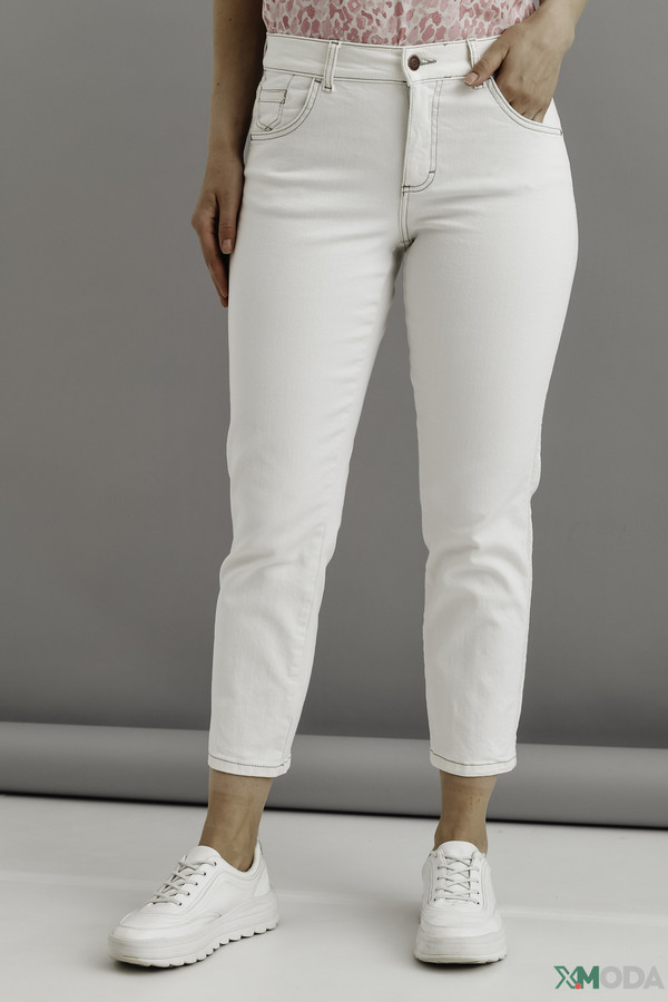 женские джинсы angels, белые