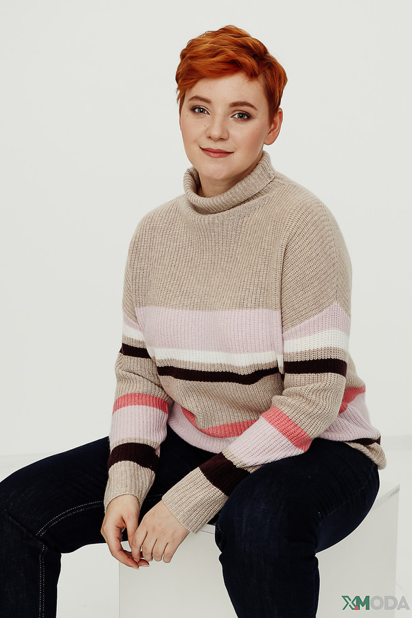женский пуловер gerry weber, разноцветный