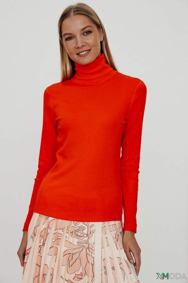 женский пуловер marc cain, красный