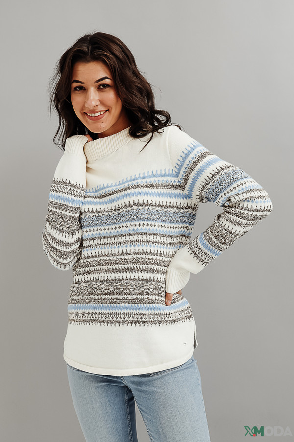 женский пуловер olsen, разноцветный
