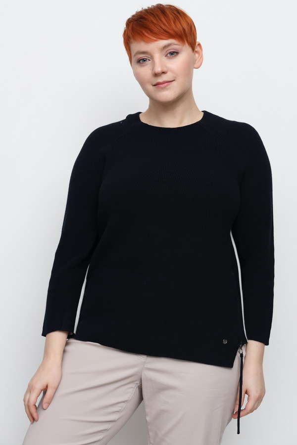 женский пуловер frapp, черный