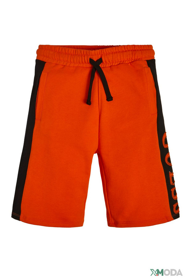 брюки guess для мальчика, оранжевые