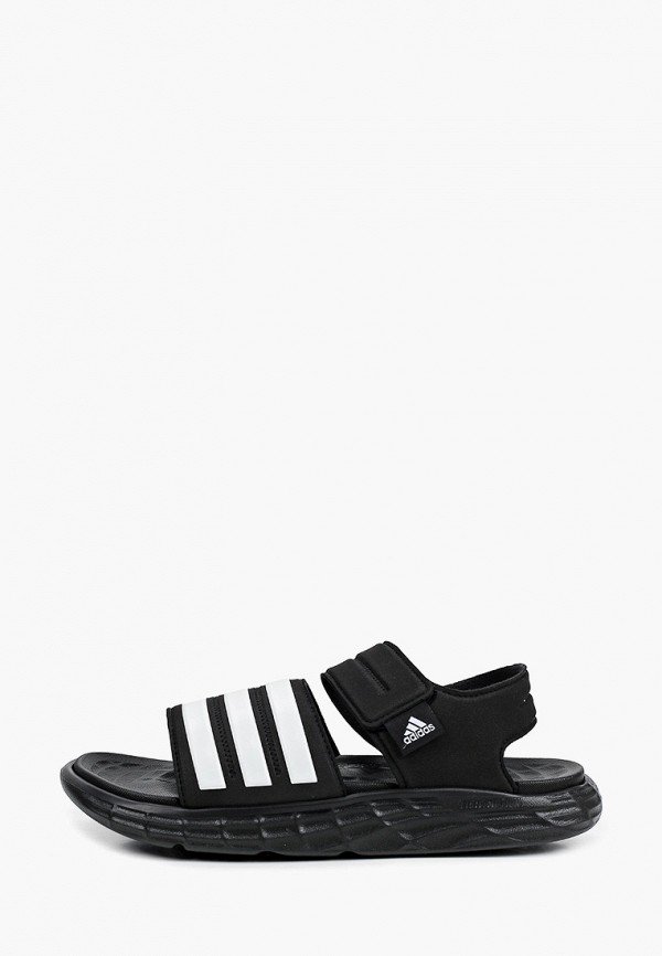 мужские сандалии adidas, черные