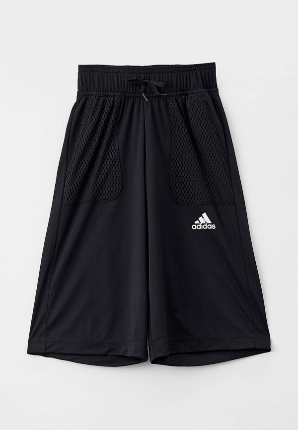 спортивные брюки adidas для девочки, черные
