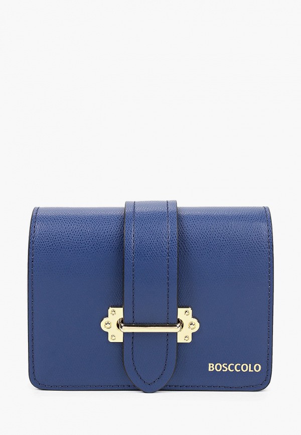 женская сумка bosccolo, синяя