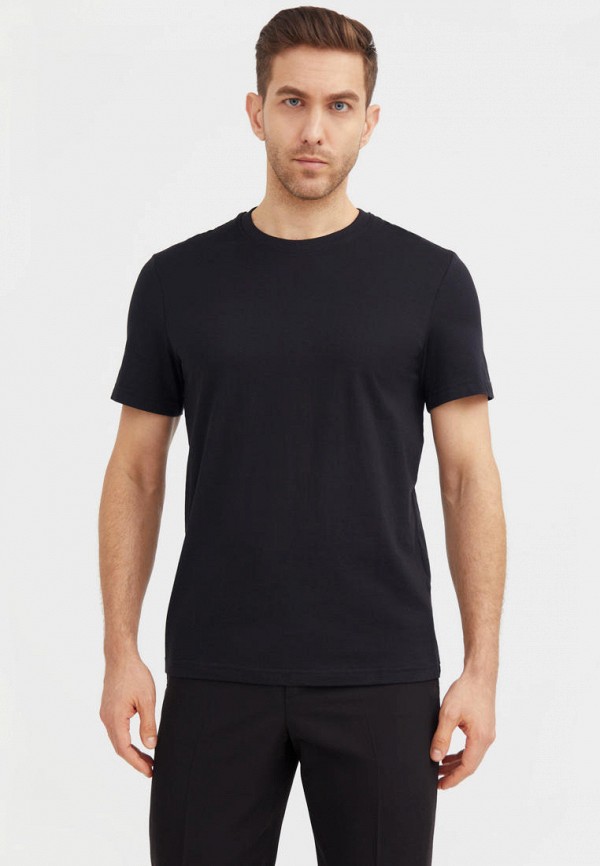 мужская футболка finn flare, черная