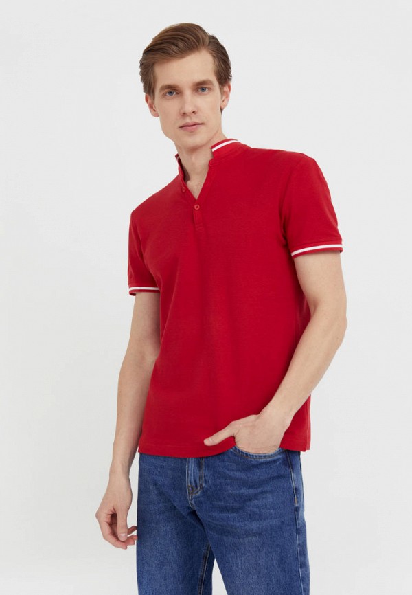 мужская футболка finn flare, красная