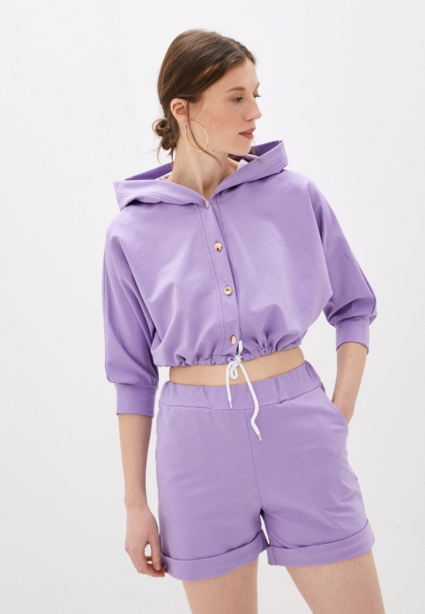 женский спортивный костюм miss gabby, фиолетовый