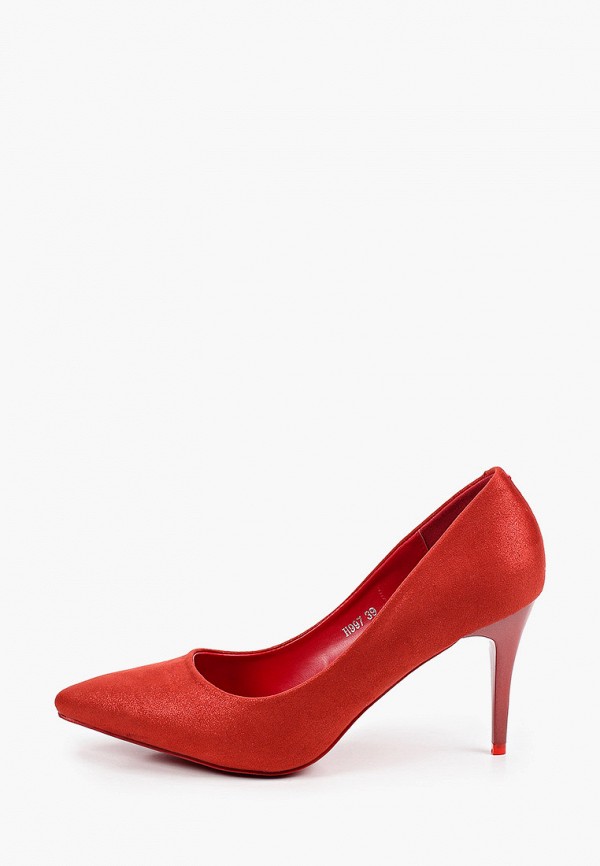 женские туфли exquily, красные