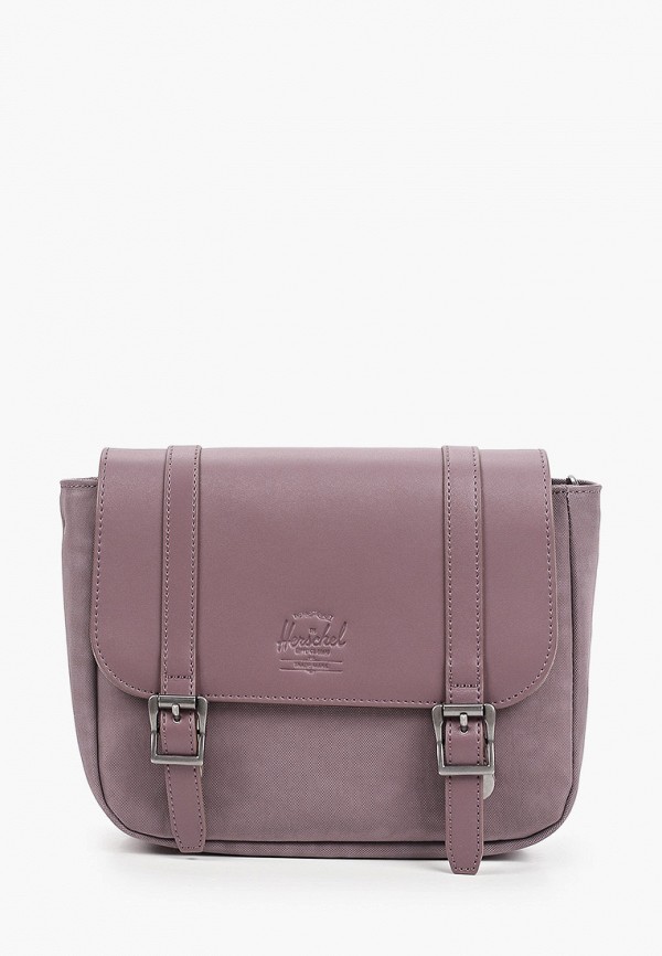 женская сумка herschel supply co, фиолетовая