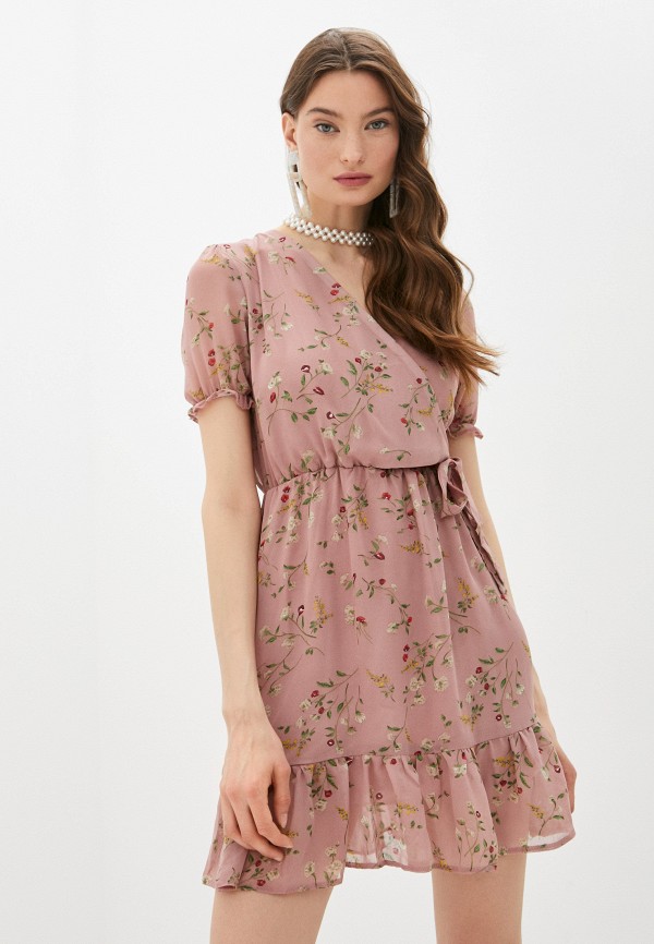 женское платье goldrai, розовое