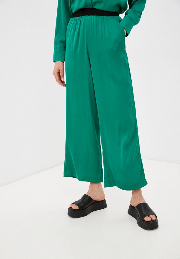 женские повседневные брюки francesca peretti, зеленые