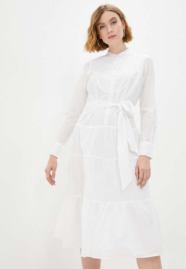 женское платье lauren ralph lauren, белое