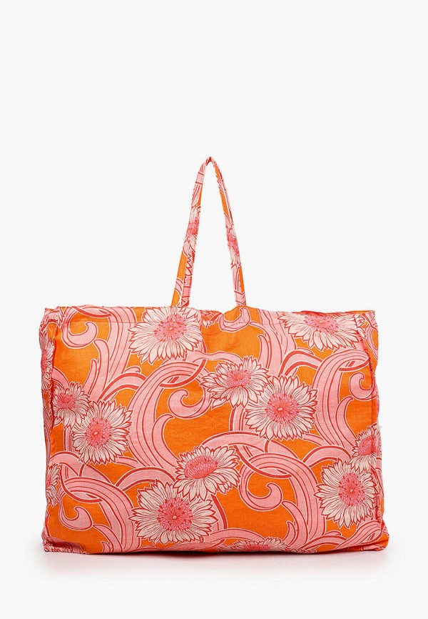 женская сумка mango, оранжевая