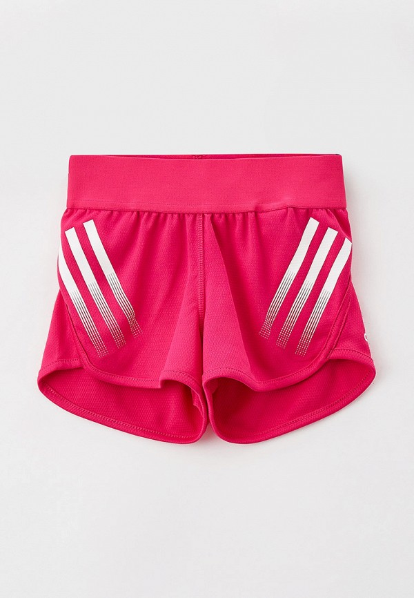 спортивные шорты adidas для девочки, розовые