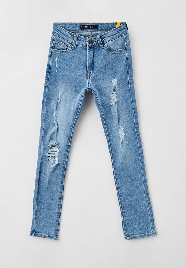 джинсы tiffosi для девочки, голубые