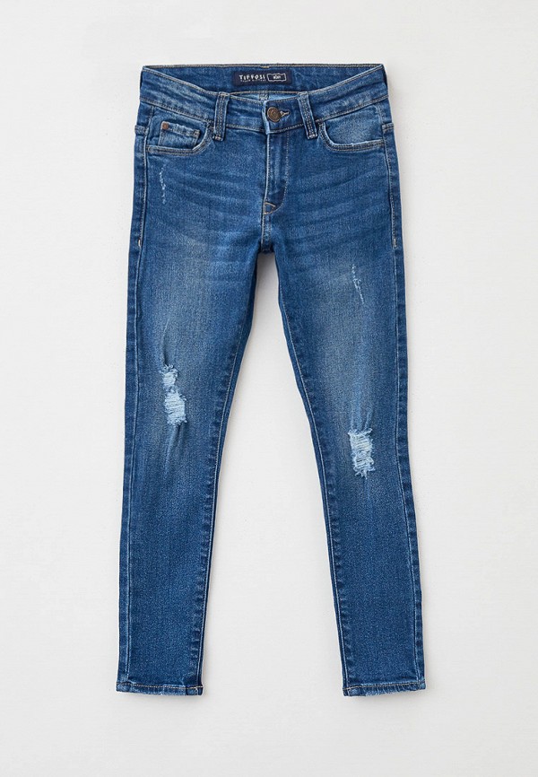 джинсы tiffosi для девочки, синие