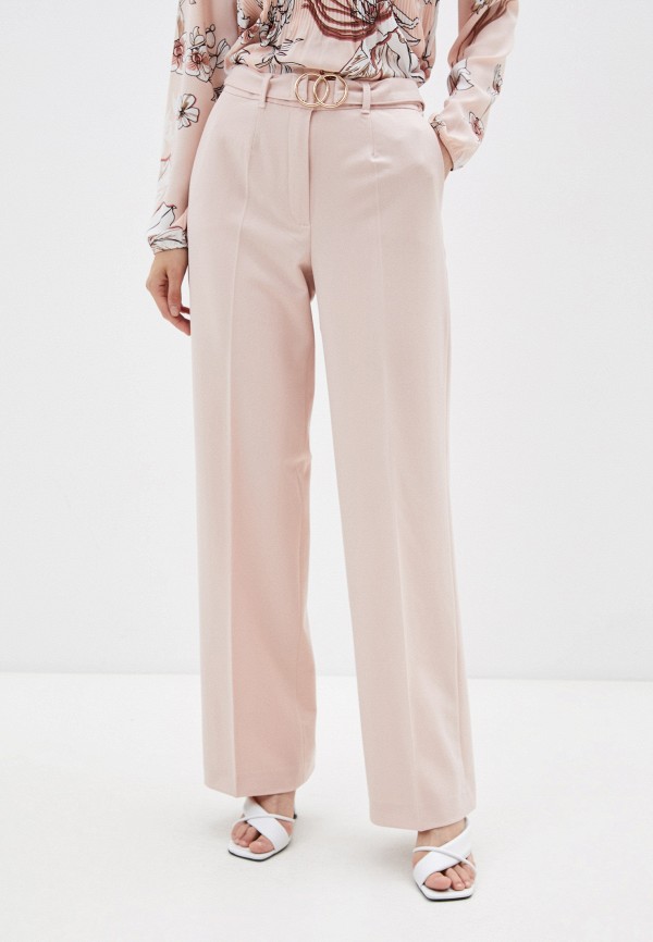 женские прямые брюки betty barclay, розовые