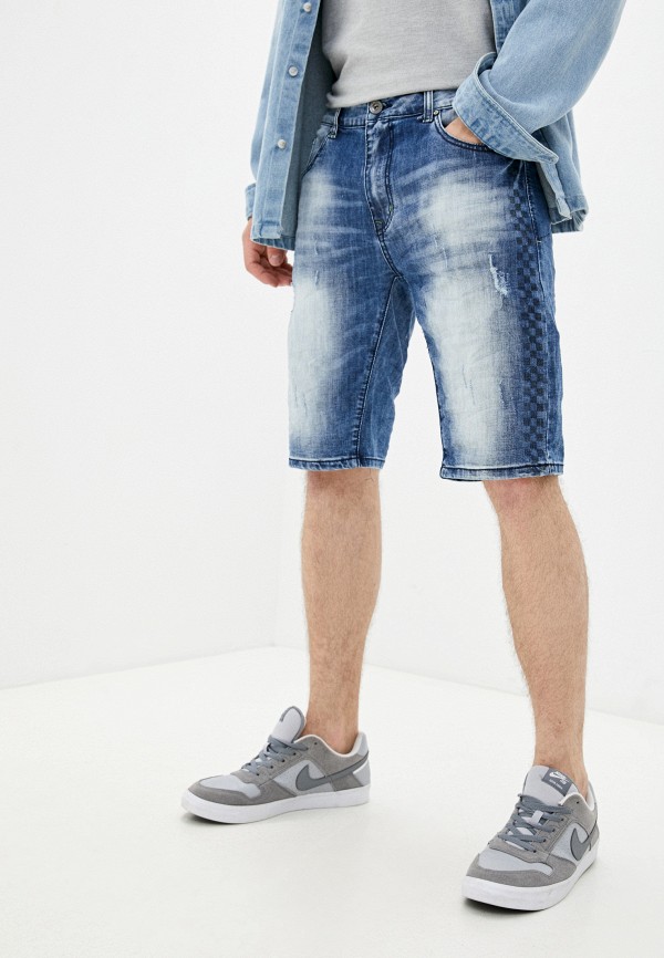мужские джинсовые шорты terance kole, синие