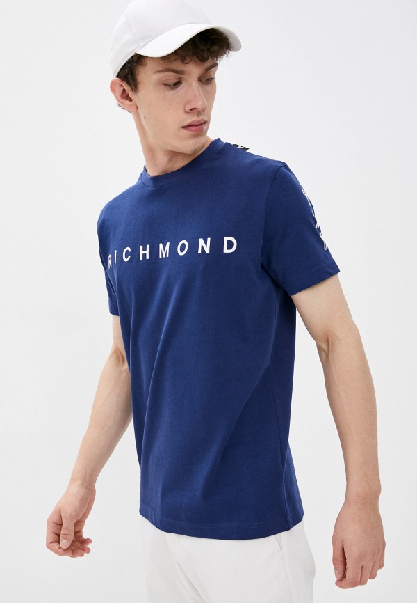 мужская футболка richmond sport, синяя