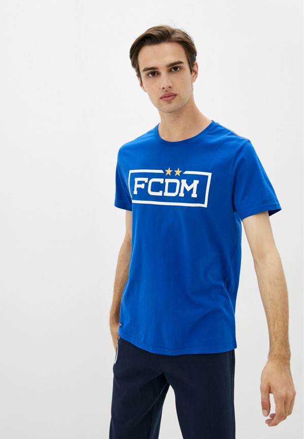 мужская футболка atributika & club, синяя
