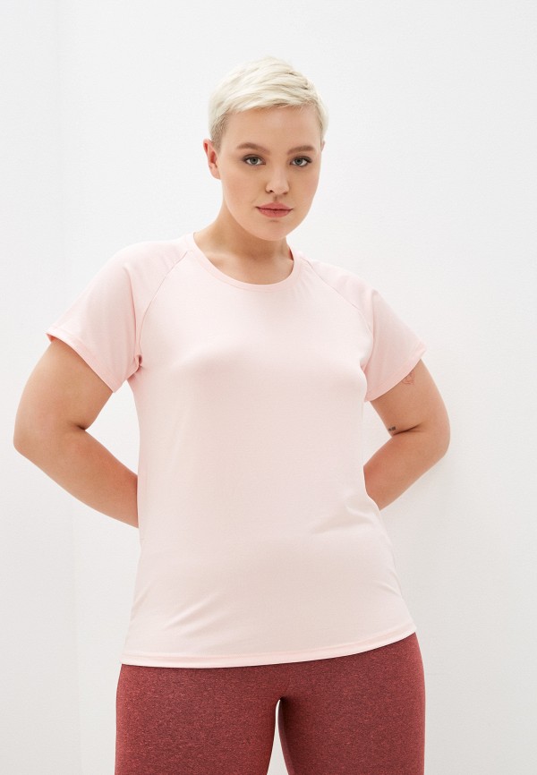 женская футболка nativos, розовая