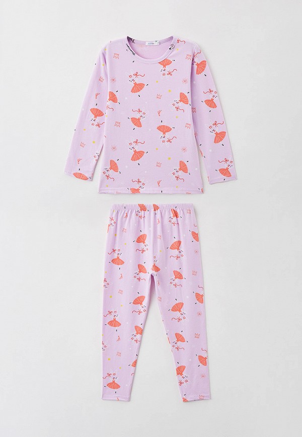 пижама sleepshy для девочки, фиолетовая