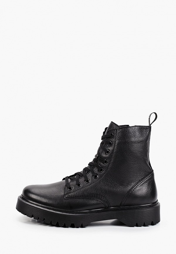 мужские ботинки b2b black to black, черные