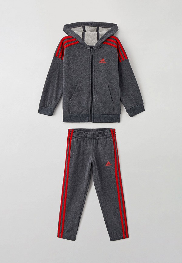 спортивный костюм adidas для мальчика, серый