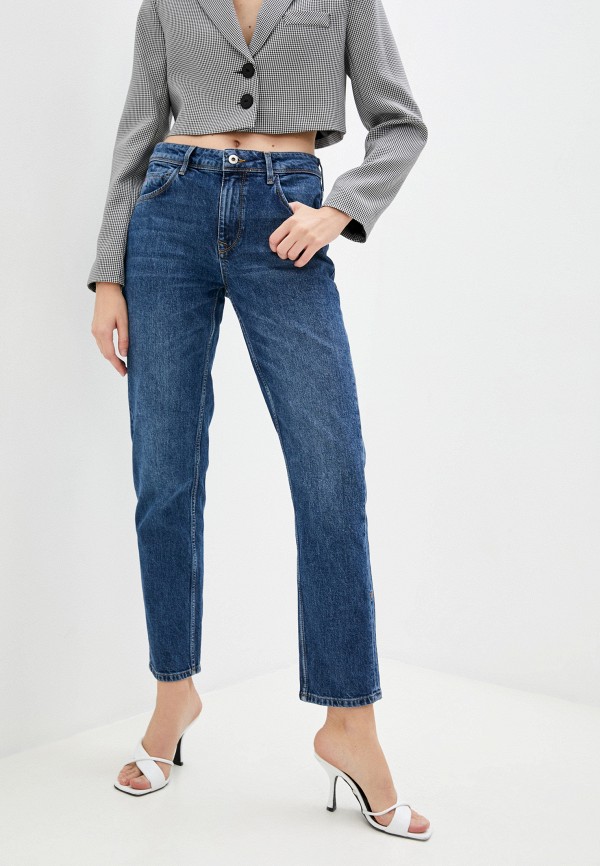 женские прямые джинсы mexx, синие
