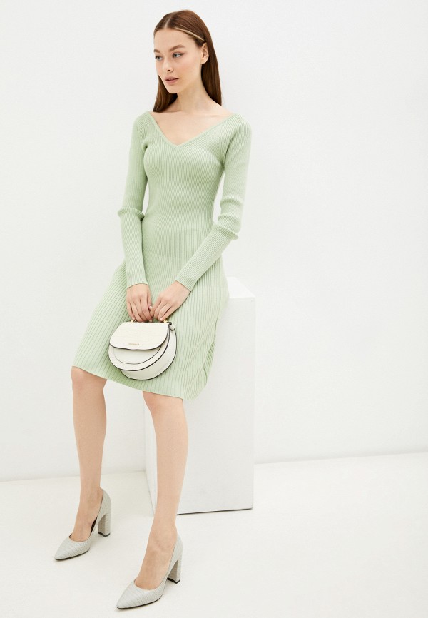 женское платье izabella, зеленое