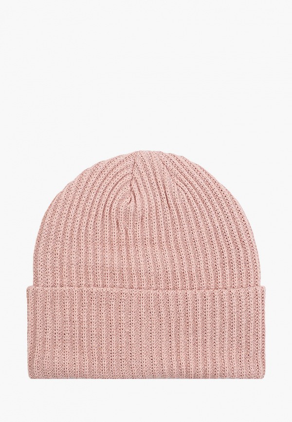 женская шапка pieces, розовая
