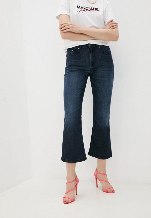женские джинсы клеш guess by marciano, синие