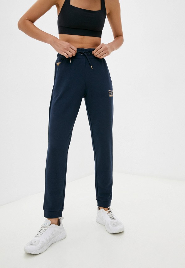 женские спортивные брюки ea7, синие