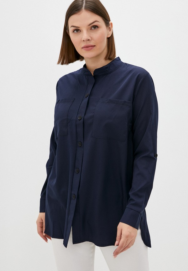 женская блузка lorabomb, синяя