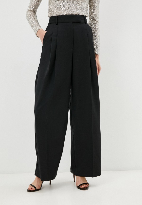 женские классические брюки by malene birger, черные